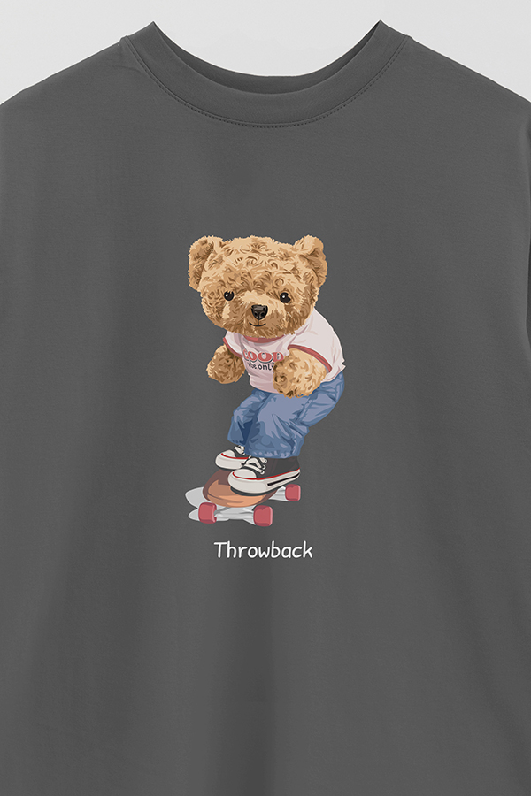 REMERA OVER ESTAMPADA UNISEX THROWBACK