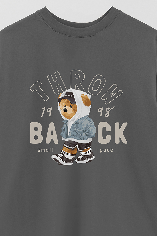 REMERA OVER ESTAMPADA UNISEX THROW BACK