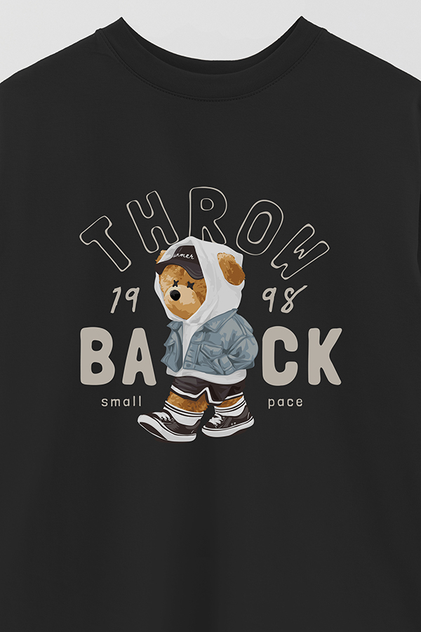 REMERA OVER ESTAMPADA UNISEX THROW BACK