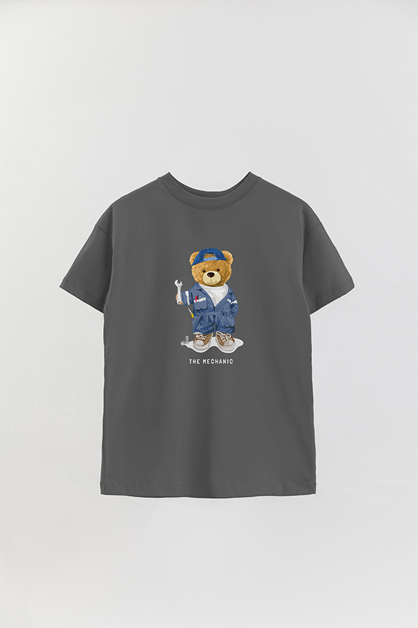 REMERA OVER ESTAMPADA UNISEX THE MECHANIC
