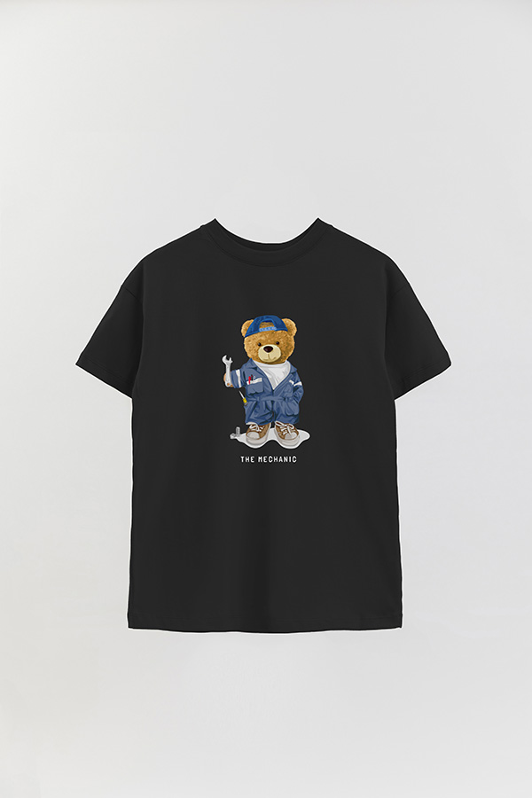 REMERA OVER ESTAMPADA UNISEX THE MECHANIC
