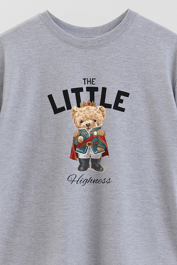 REMERA OVER ESTAMPADA UNISEX THE LITTLE HIGHNESS