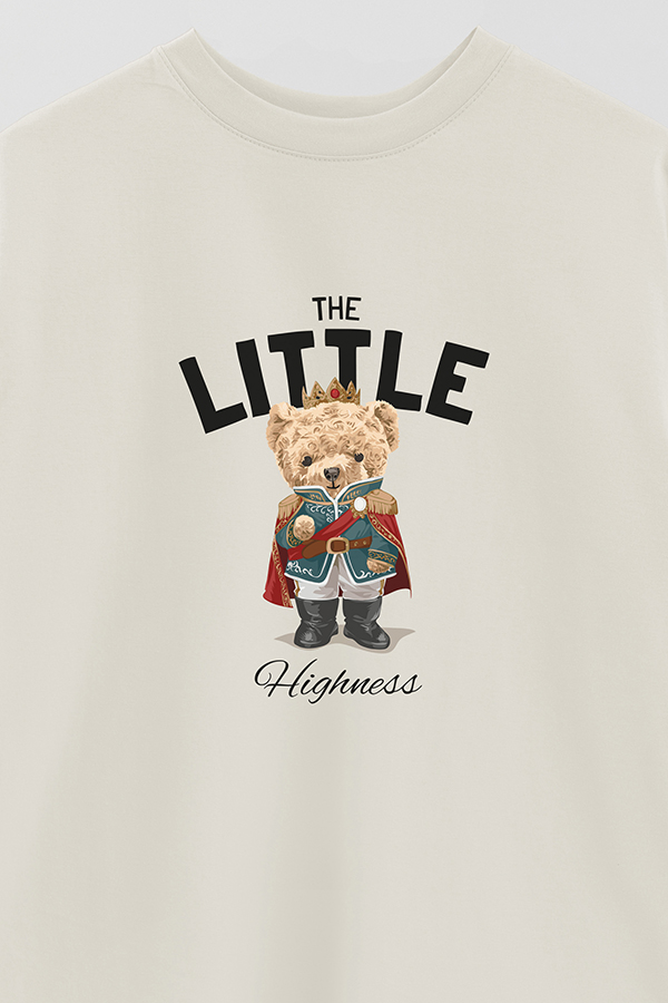 REMERA OVER ESTAMPADA UNISEX THE LITTLE HIGHNESS