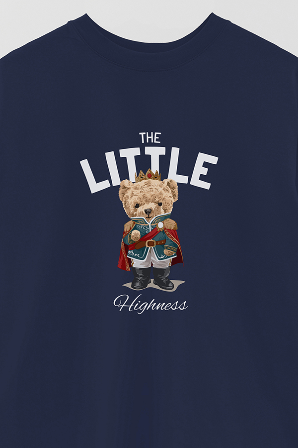 REMERA OVER ESTAMPADA UNISEX THE LITTLE HIGHNESS