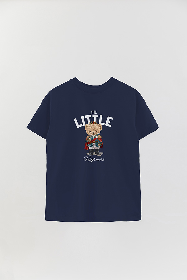REMERA OVER ESTAMPADA UNISEX THE LITTLE HIGHNESS