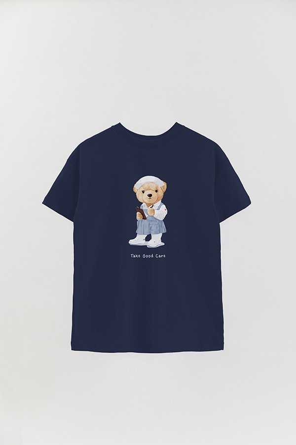 REMERA OVER ESTAMPADA UNISEX TAKE GOOD CARE