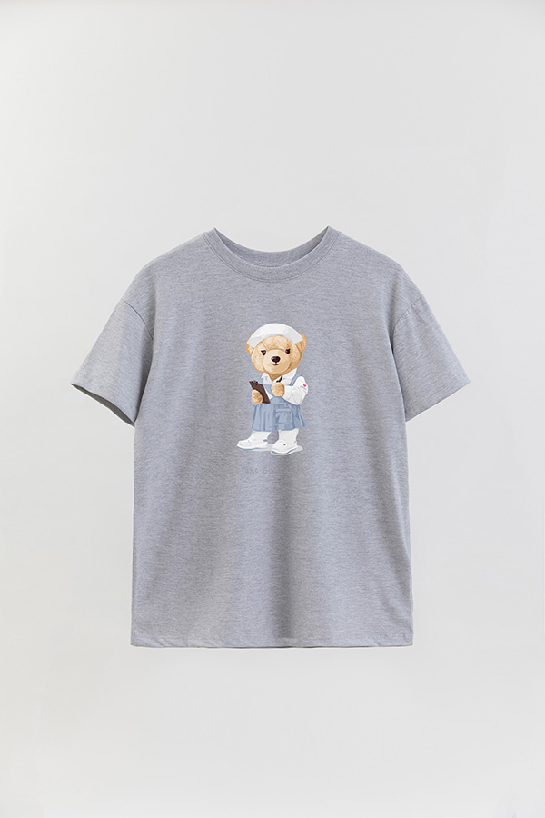 REMERA OVER ESTAMPADA UNISEX TAKE GOOD CARE