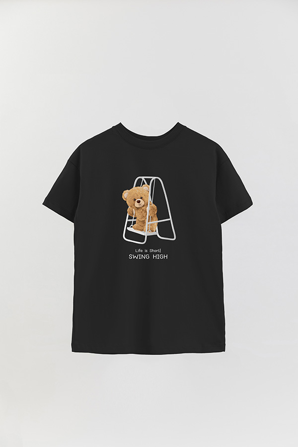 REMERA OVER ESTAMPADA UNISEX SWING HIGH
