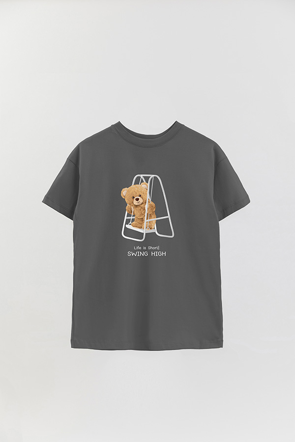 REMERA OVER ESTAMPADA UNISEX SWING HIGH