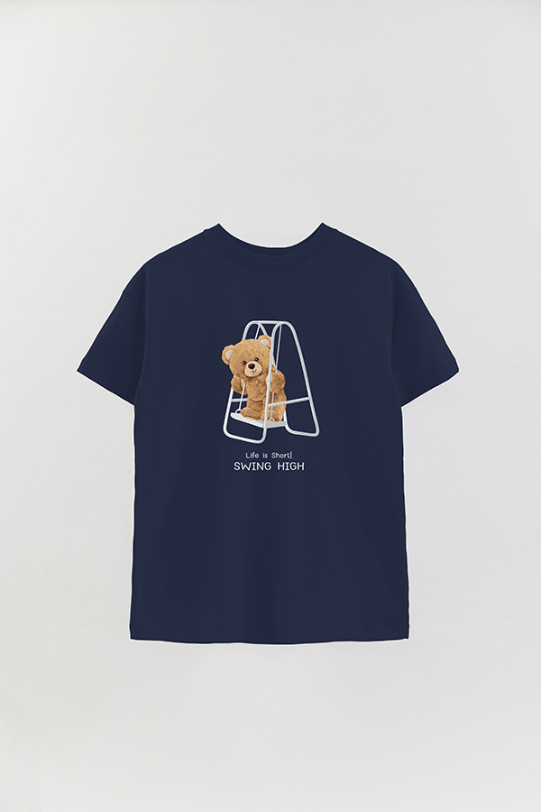 REMERA OVER ESTAMPADA UNISEX SWING HIGH