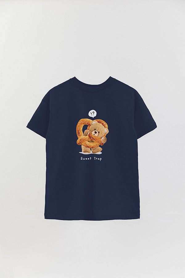 REMERA OVER ESTAMPADA UNISEX SWEET TRAP