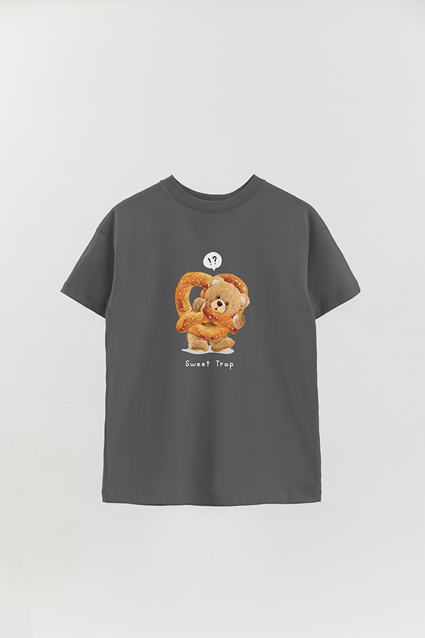 REMERA OVER ESTAMPADA UNISEX SWEET TRAP