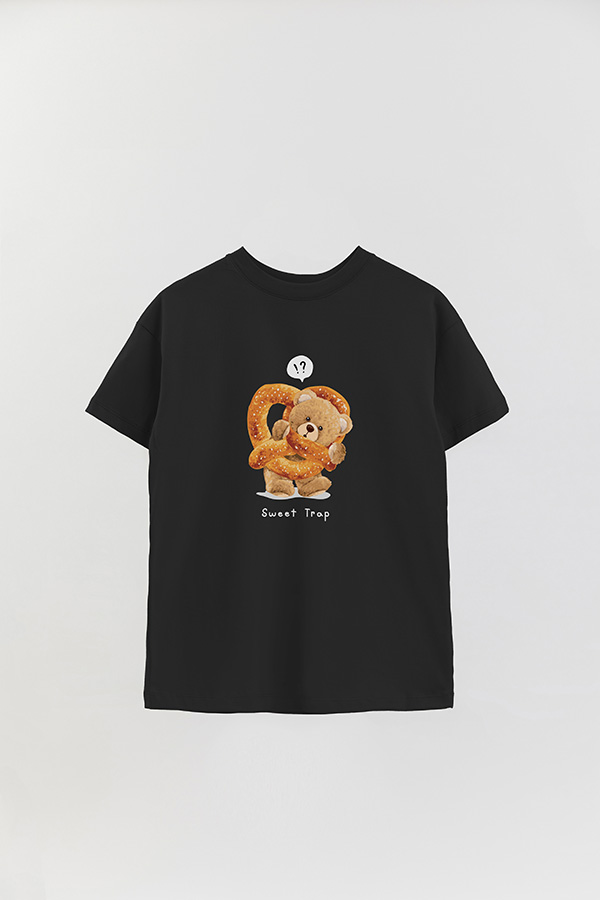 REMERA OVER ESTAMPADA UNISEX SWEET TRAP
