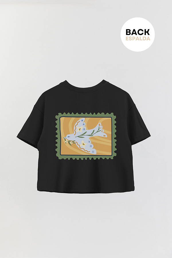 REMERA CROP FB TRAVEL STAMP 7