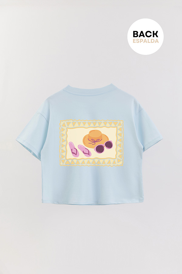 REMERA CROP FB TRAVEL STAMP 6
