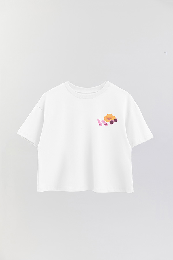 REMERA CROP FB TRAVEL STAMP 6