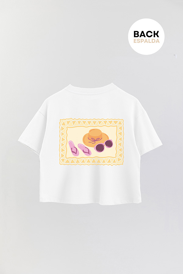 REMERA CROP FB TRAVEL STAMP 6