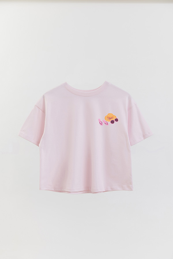 REMERA CROP FB TRAVEL STAMP 6