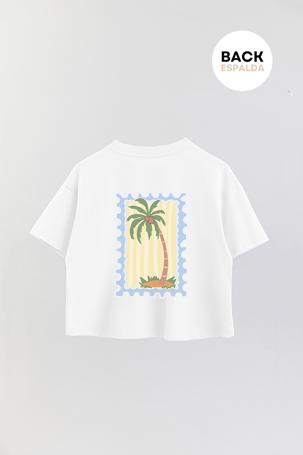 REMERA CROP FB TRAVEL STAMP 3