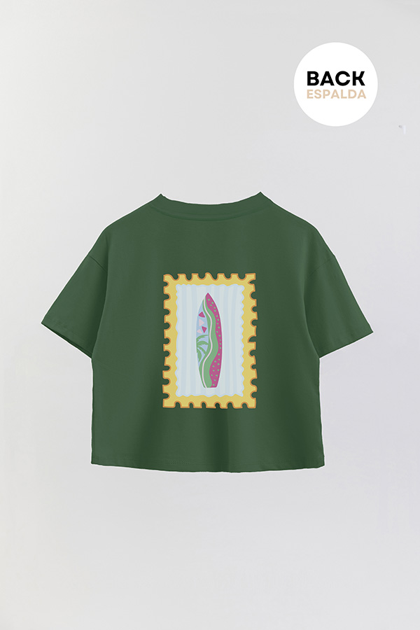 REMERA CROP FB TRAVEL STAMP 2
