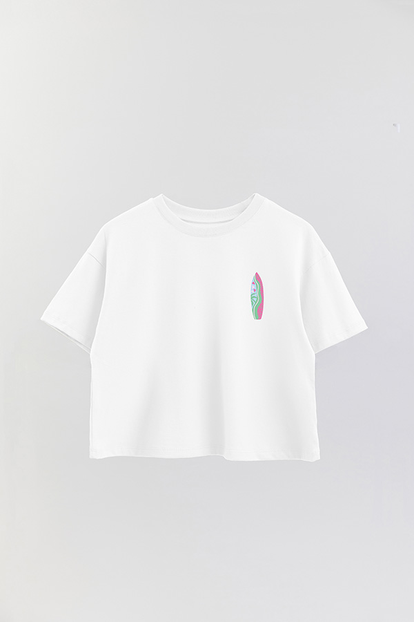 REMERA CROP FB TRAVEL STAMP 2