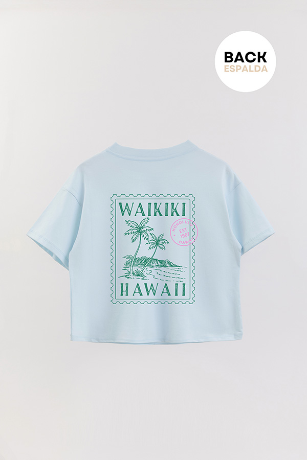 REMERA CROP FB SUMMER STAMP 9