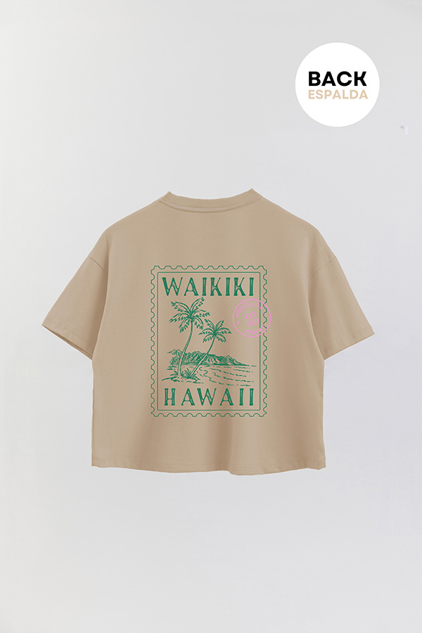 REMERA CROP FB SUMMER STAMP 9