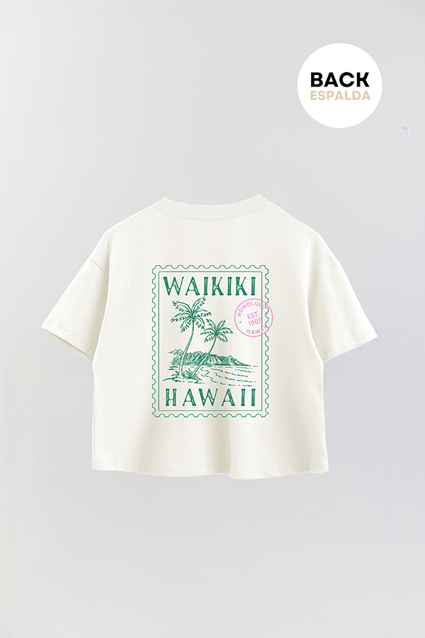 REMERA CROP FB SUMMER STAMP 9