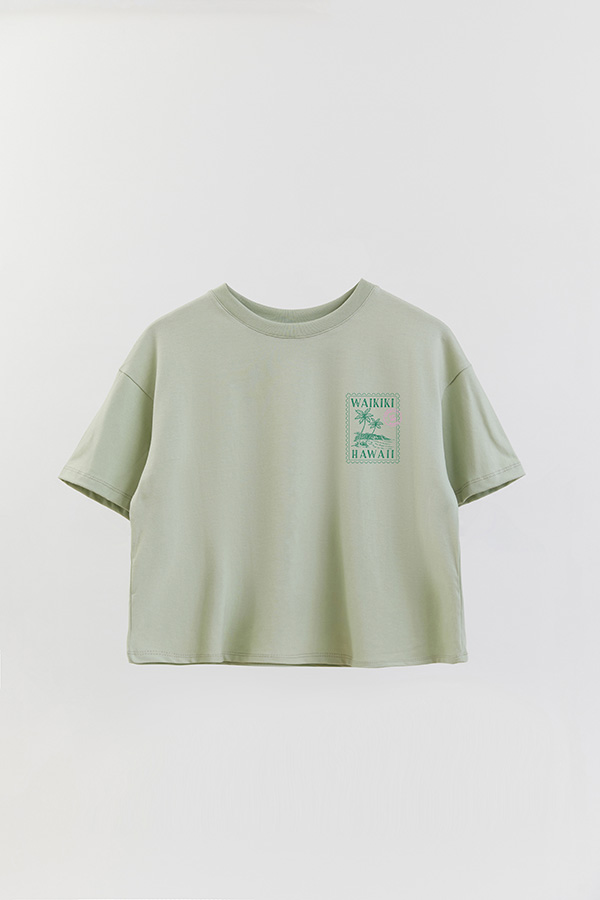 REMERA CROP FB SUMMER STAMP 9