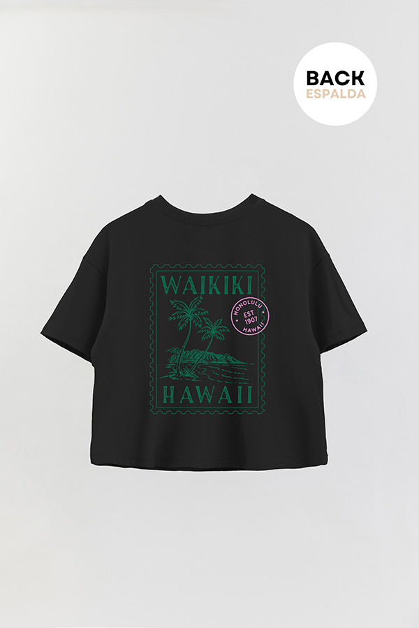REMERA CROP FB SUMMER STAMP 9