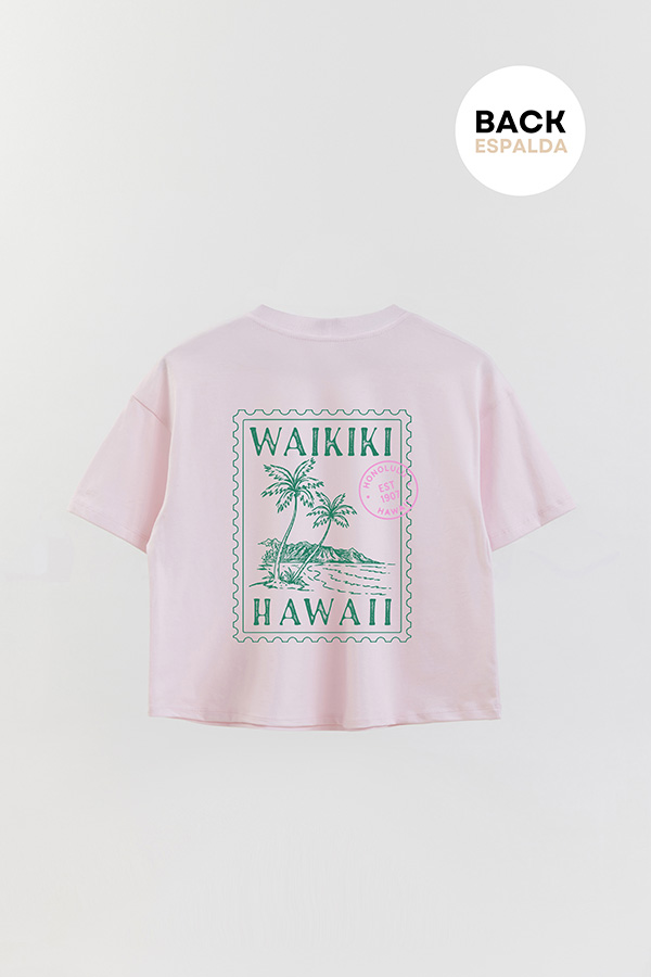 REMERA CROP FB SUMMER STAMP 9
