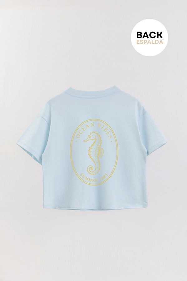 REMERA CROP FB SUMMER STAMP 8