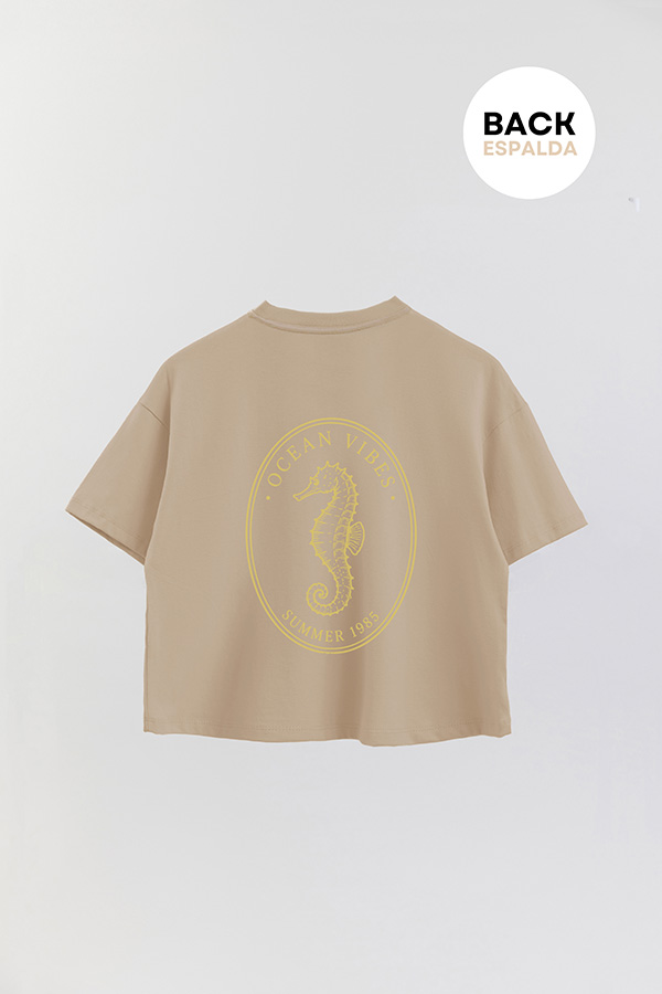 REMERA CROP FB SUMMER STAMP 8