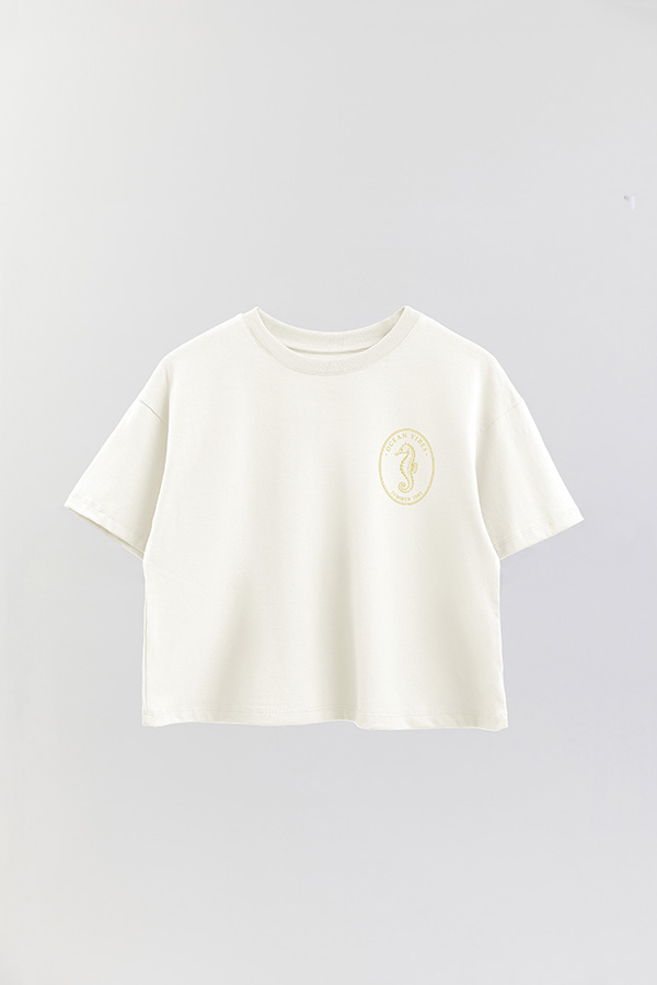 REMERA CROP FB SUMMER STAMP 8