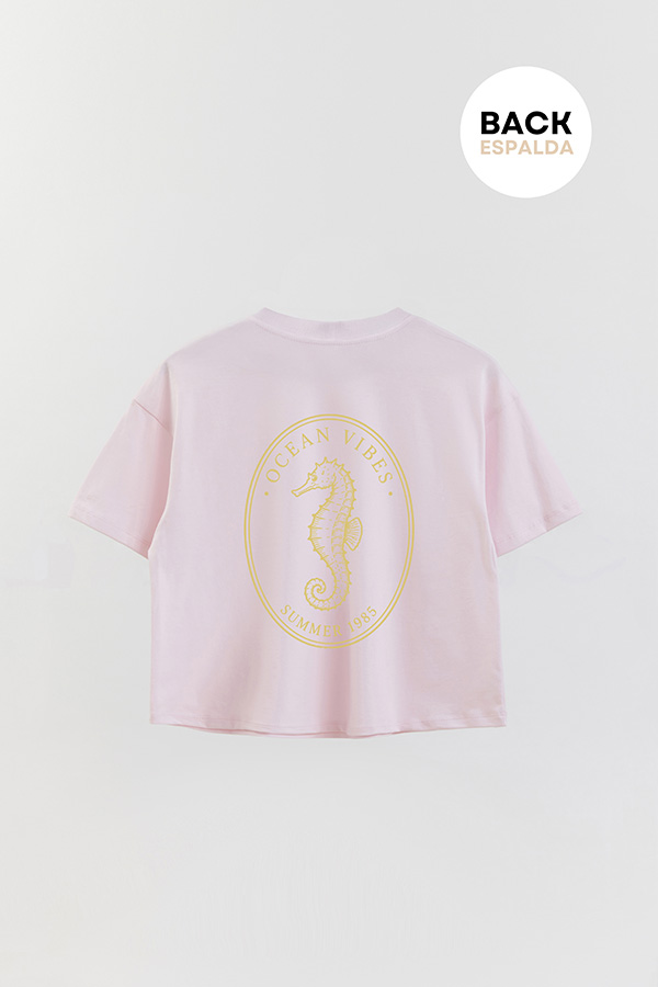 REMERA CROP FB SUMMER STAMP 8