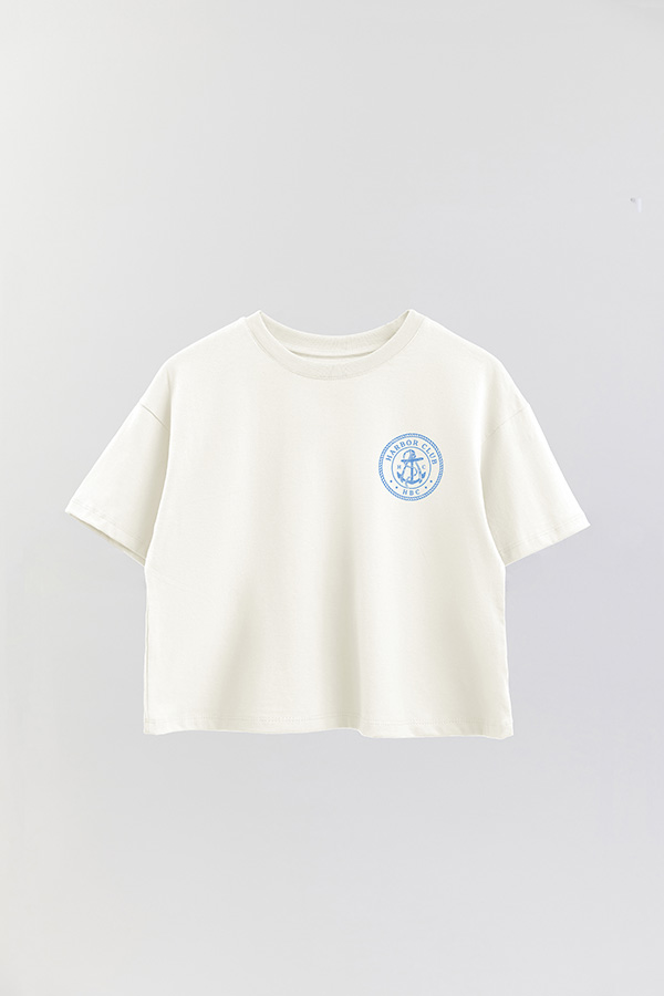REMERA CROP FB SUMMER STAMP 5