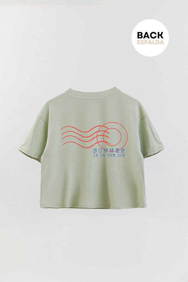 REMERA CROP FB SUMMER STAMP 16