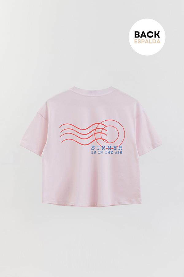 REMERA CROP FB SUMMER STAMP 16