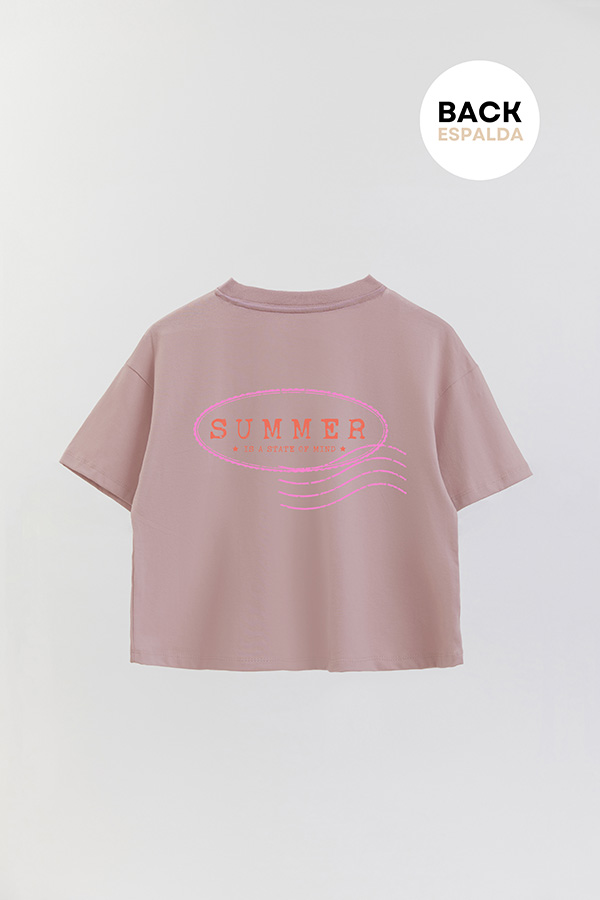 REMERA CROP FB SUMMER STAMP 15
