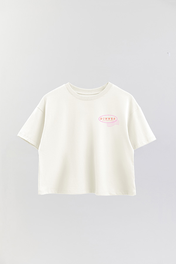 REMERA CROP FB SUMMER STAMP 15