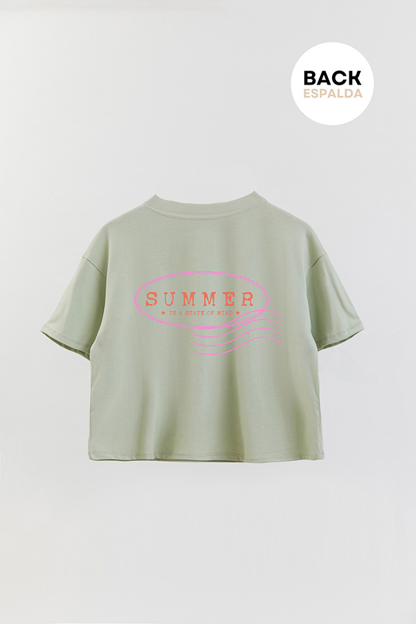 REMERA CROP FB SUMMER STAMP 15