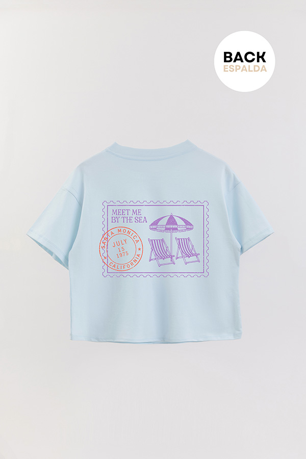 REMERA CROP FB SUMMER STAMP 13