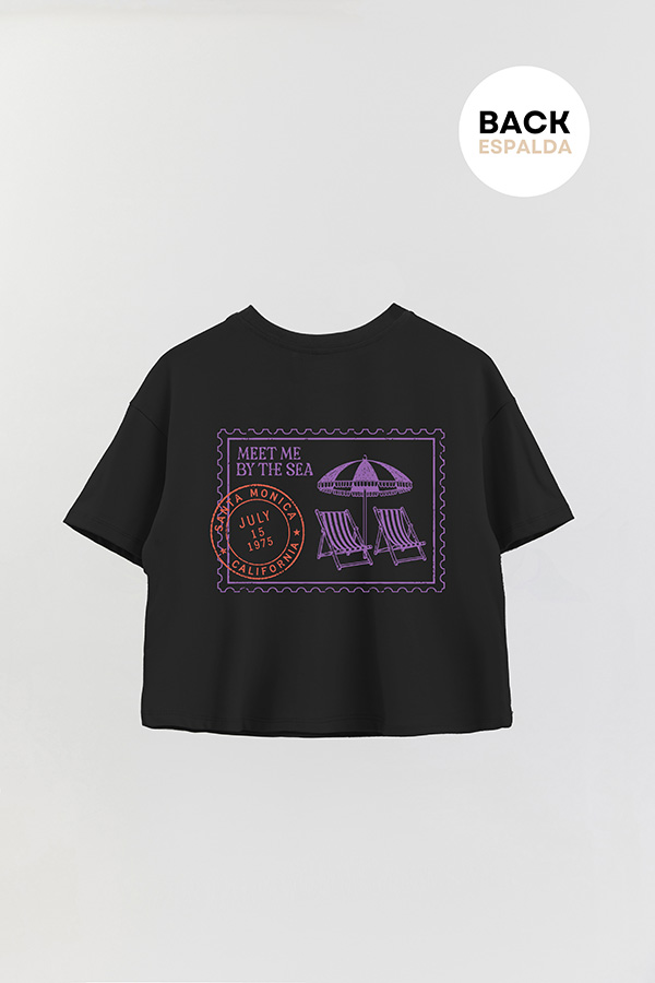 REMERA CROP FB SUMMER STAMP 13