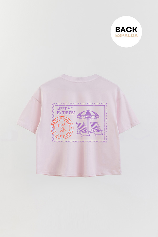 REMERA CROP FB SUMMER STAMP 13