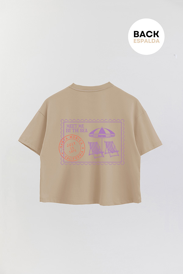 REMERA CROP FB SUMMER STAMP 13