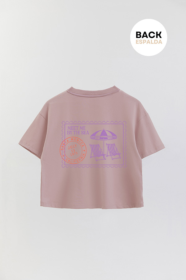 REMERA CROP FB SUMMER STAMP 13