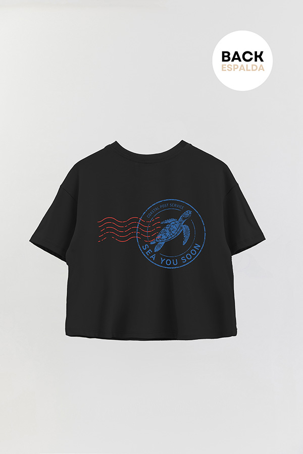 REMERA CROP FB SUMMER STAMP 12