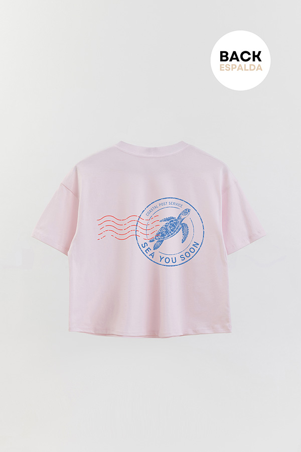 REMERA CROP FB SUMMER STAMP 12
