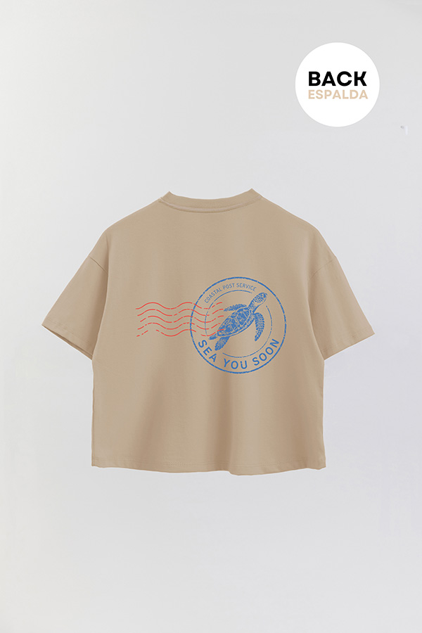 REMERA CROP FB SUMMER STAMP 12