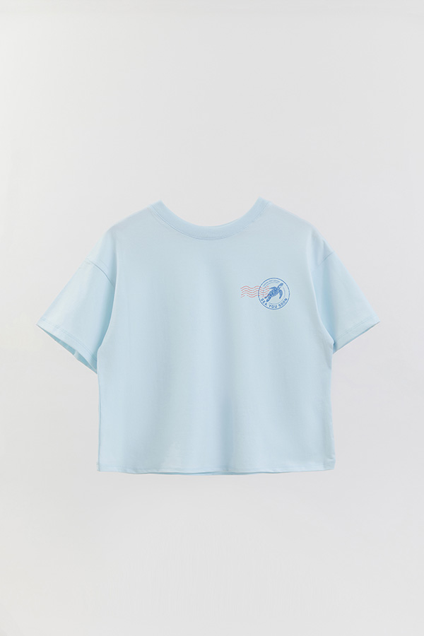 REMERA CROP FB SUMMER STAMP 12